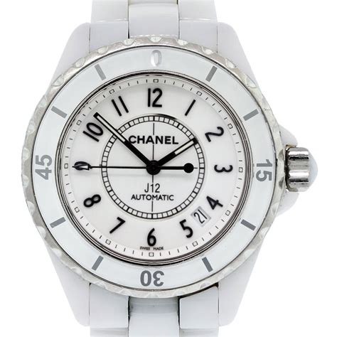 chanel j12 white watch price.